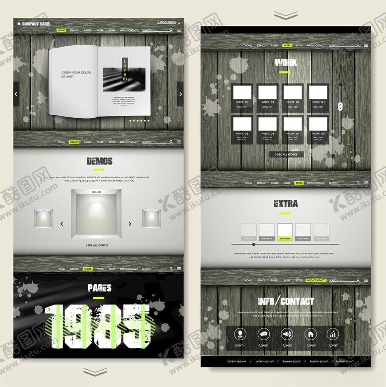 编号：46845004032313203396【酷图网】源文件下载-网页设计模板