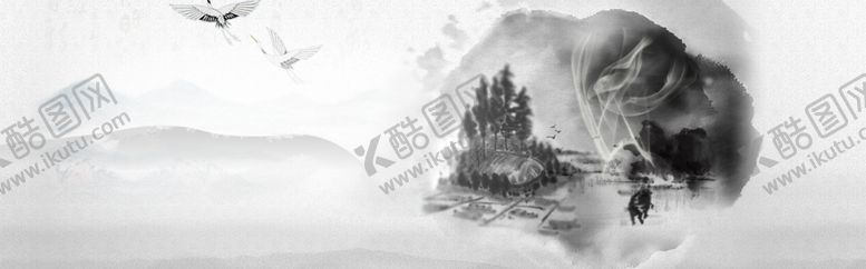 编号：14412705110337304132【酷图网】源文件下载-意境水墨画