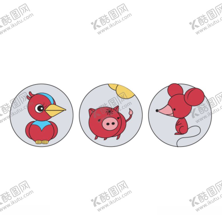 编号：38877210210504286013【酷图网】源文件下载-卡通小动物