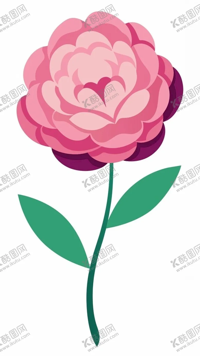 编号：59970301202157514068【酷图网】源文件下载-牡丹平面插图