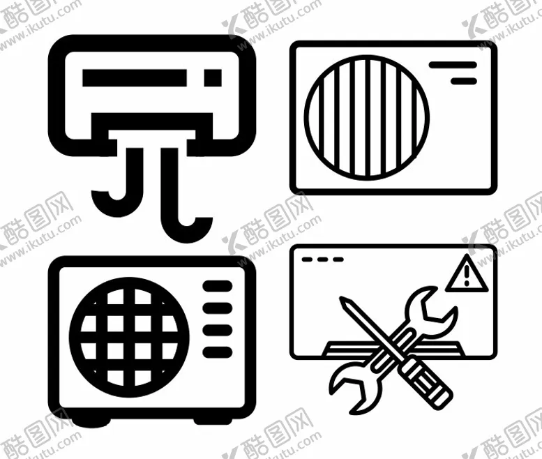 编号：73808412110337596024【酷图网】源文件下载-冷气机图标