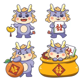 卡通龙