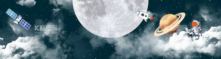 编号：90603412030222097231【酷图网】源文件下载-探索星空