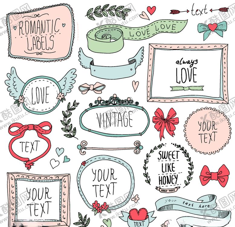 编号：84549310101438499068【酷图网】源文件下载-装饰花边欧式花边花边边框