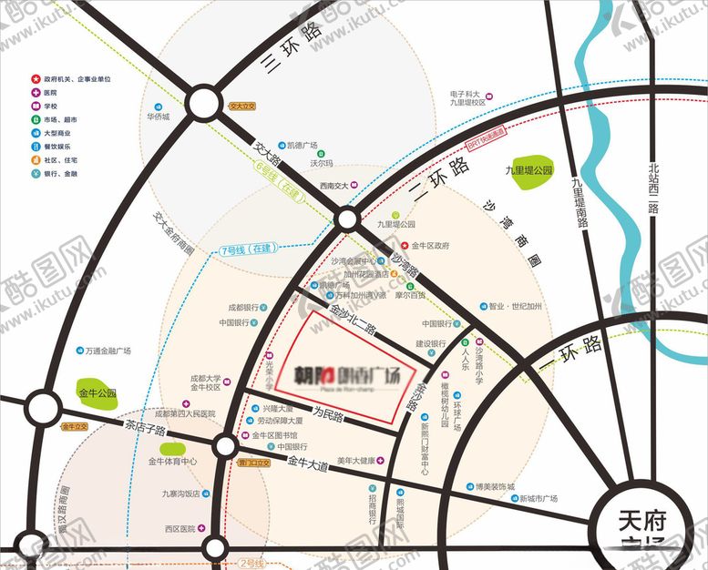 编号：21660107031006408783【酷图网】源文件下载-房地产区位图