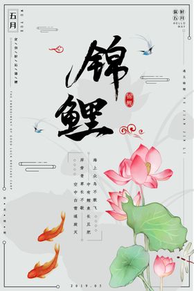 锦鲤五月锦鲤中国锦鲤