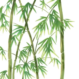 水墨竹子