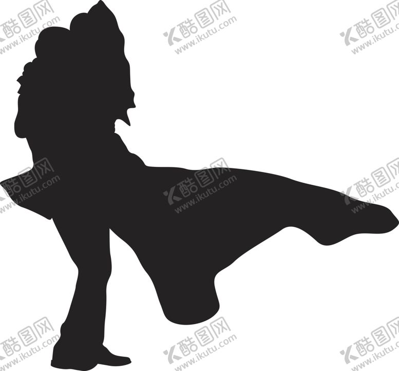 编号：92382109190603369244【酷图网】源文件下载-婚纱人物剪影