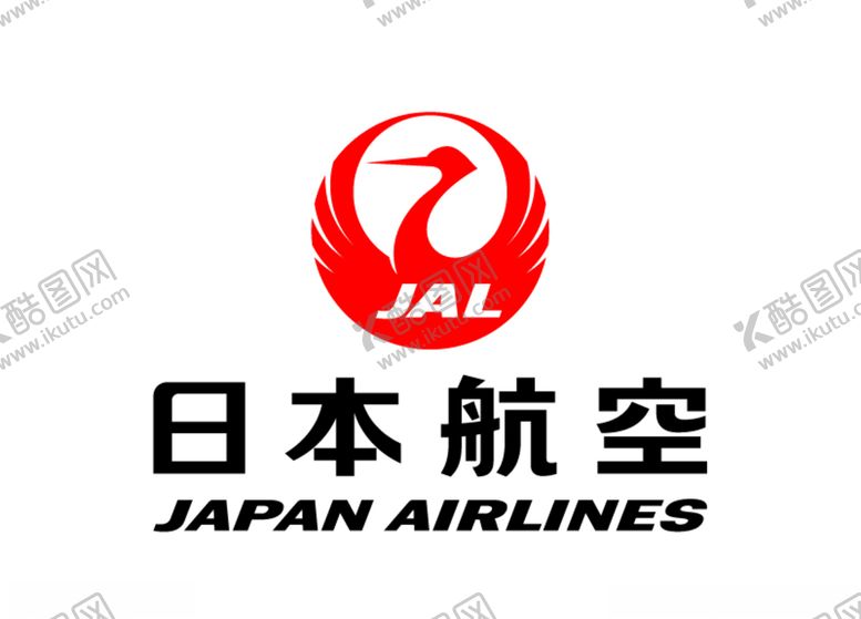 编号：56170306151738235384【酷图网】源文件下载-日本航空JAL标志LOGO