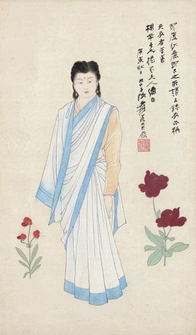 张大千国画