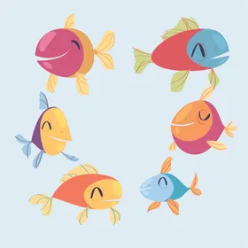 海洋生物动底世界鱼类