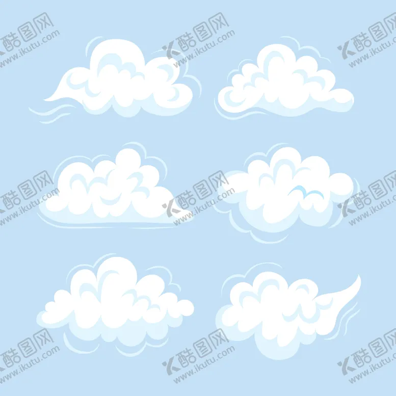 编号：30456809180821375094【酷图网】源文件下载-卡通云朵