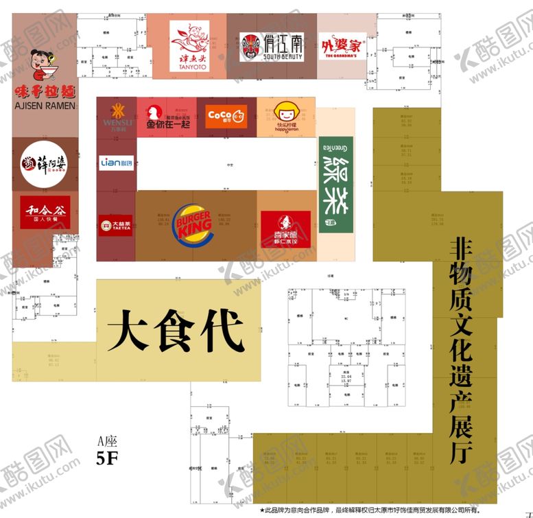 编号：90597710181002248051【酷图网】源文件下载-商铺业态示意图