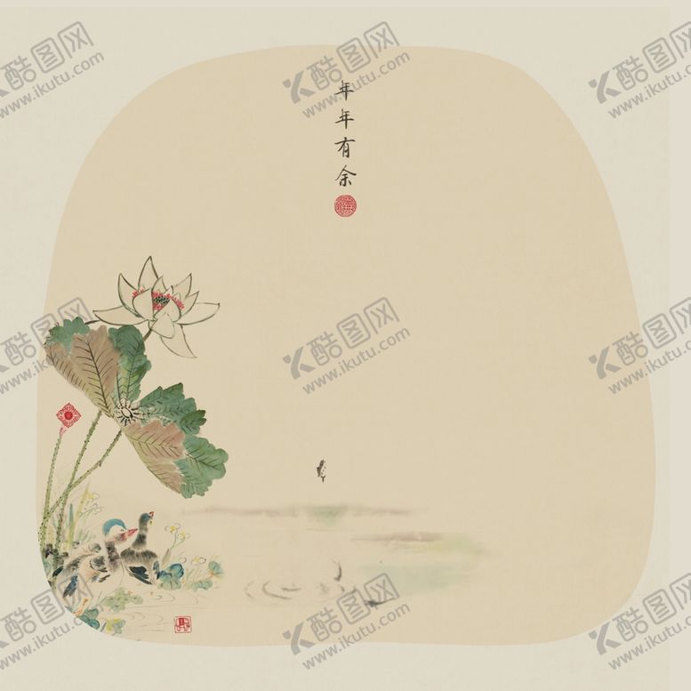 编号：14124410241355315358【酷图网】源文件下载-工笔画