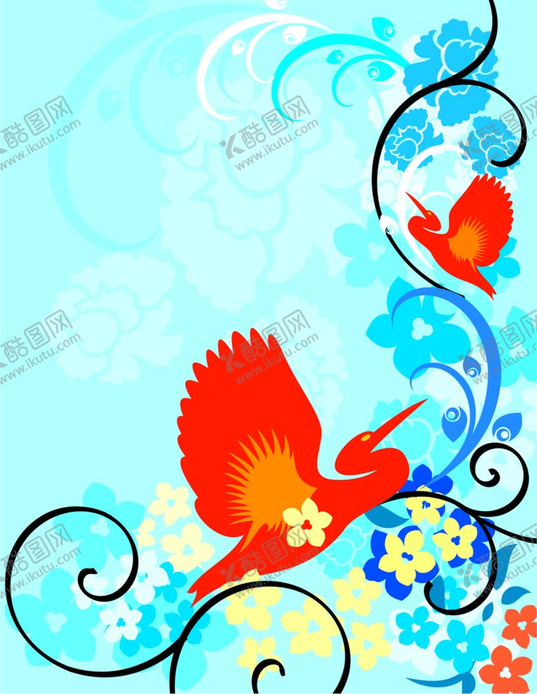 编号：96081409141249555274【酷图网】源文件下载-背景花纹卡通素材卡通底纹