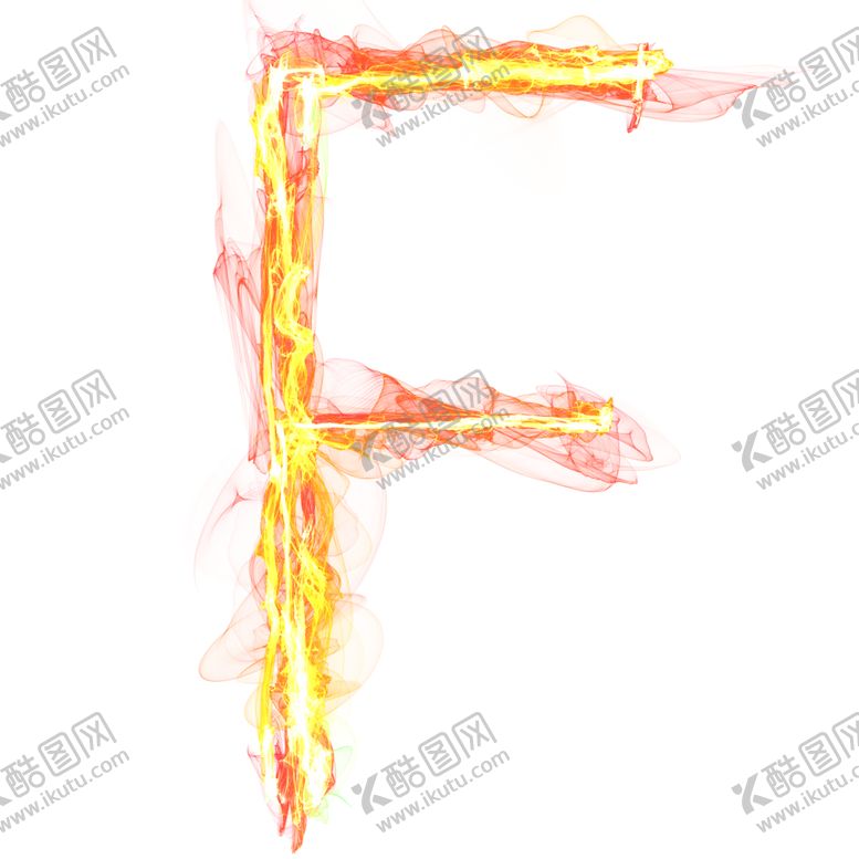 编号：27532307051215457391【酷图网】源文件下载-字母F火焰特效