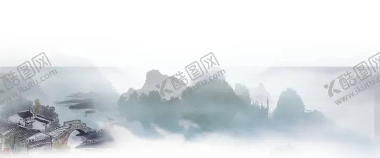编号：84057012060244391569【酷图网】源文件下载-水墨山水国风背景