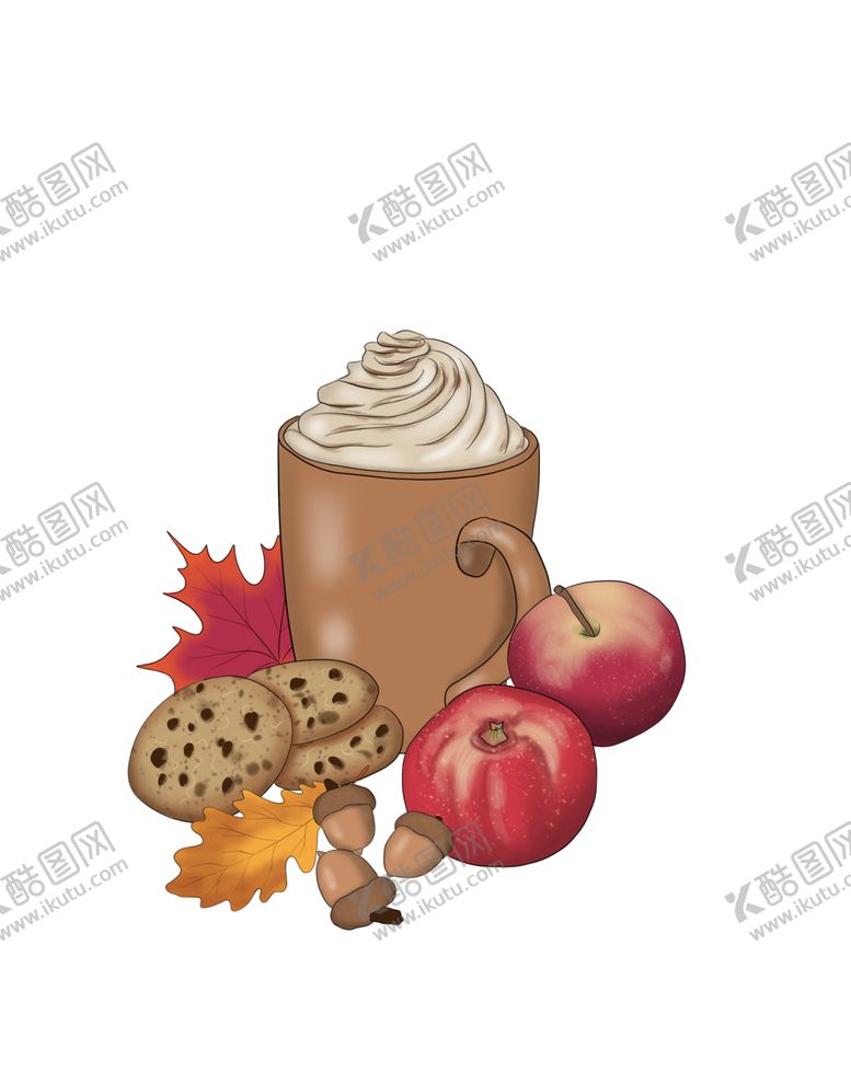 编号：91029609220332314054【酷图网】源文件下载-啤酒苹果饼干