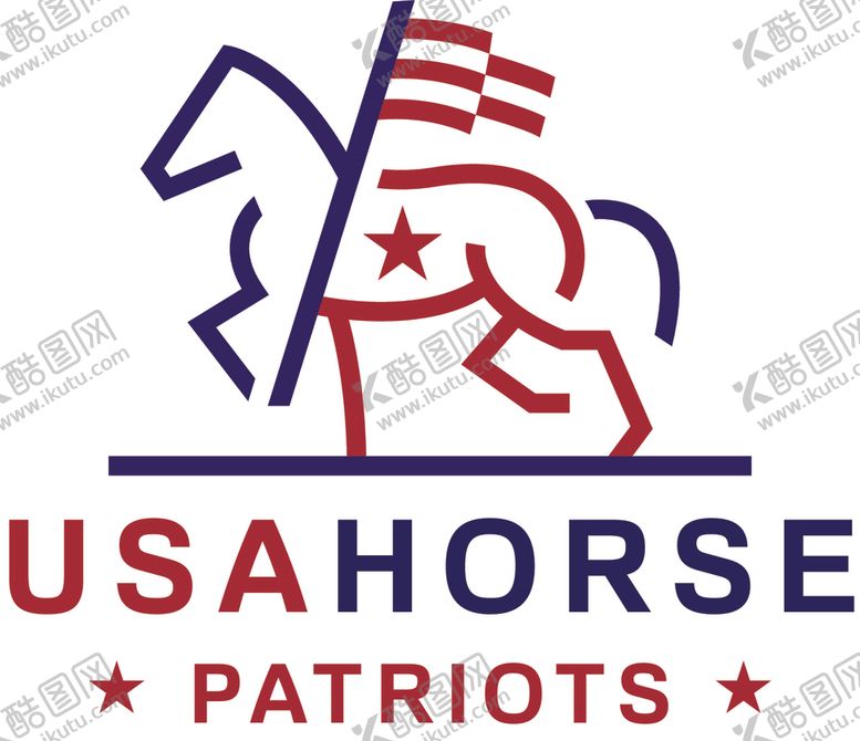 编号：86200410092228414843【酷图网】源文件下载-马头标志