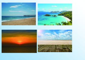 海边风景图