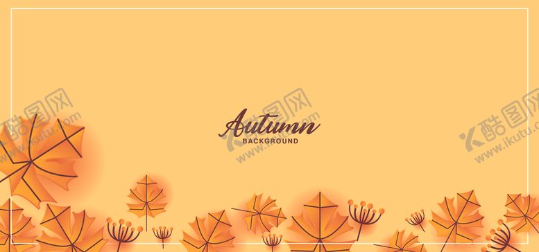 编号：26643510191744142749【酷图网】源文件下载-秋天枫叶背景