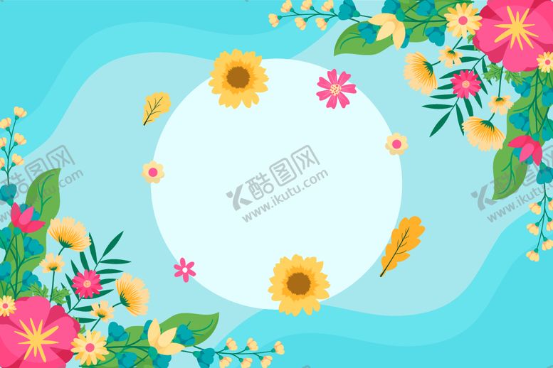 编号：70905512071632489572【酷图网】源文件下载-手绘植物背景