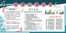 交通安全知识展板
