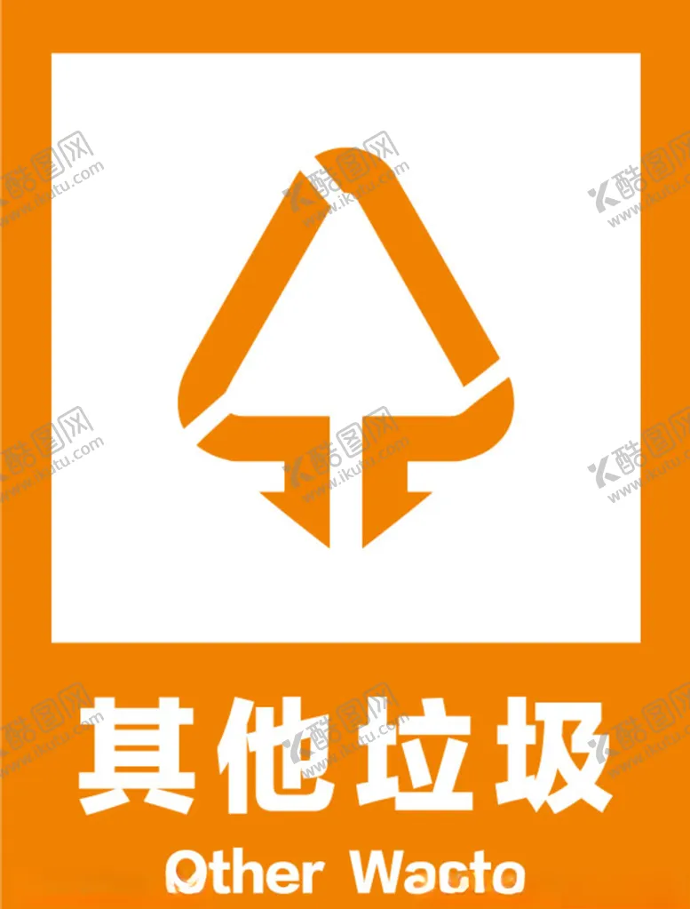 编号：67518504140844442905【酷图网】源文件下载-其他垃圾安全标识牌警示牌