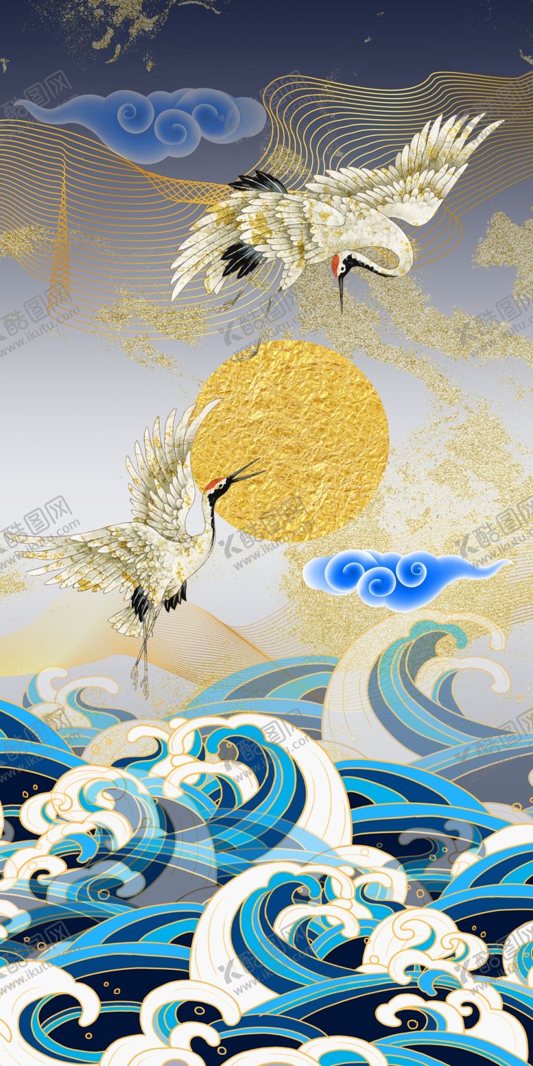 编号：85862109280041098429【酷图网】源文件下载-中式背景墙中式背景素材背景