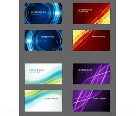 多样炫彩背景模板集合