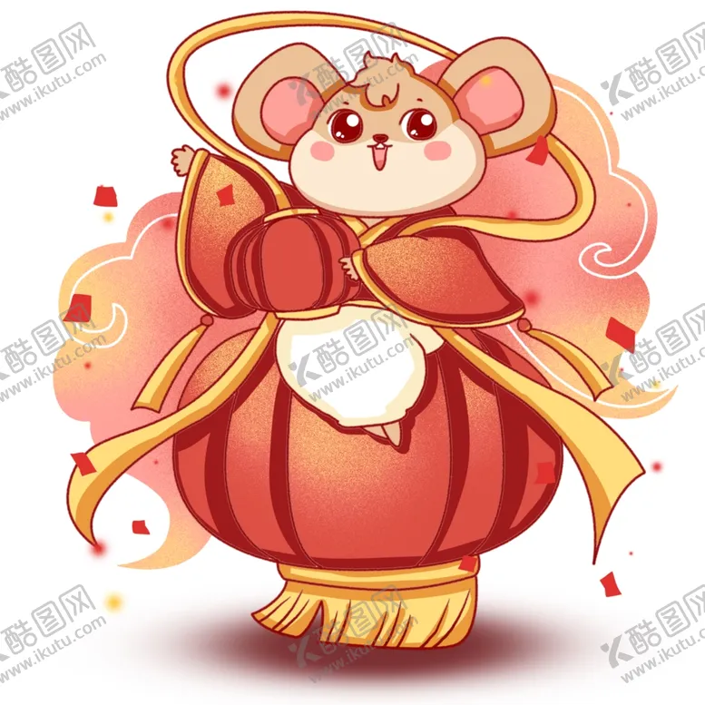 编号：92785506281307056889【酷图网】源文件下载-鼠年春节鼠年迎新春鼠年新年