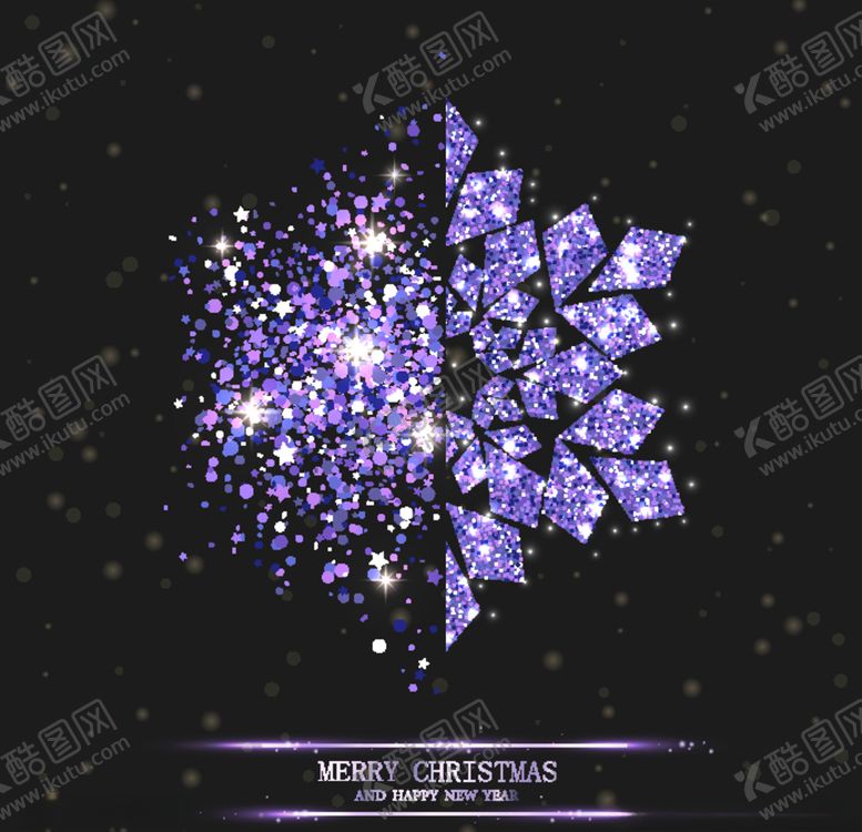 编号：57777109250543068956【酷图网】源文件下载-圣诞雪花