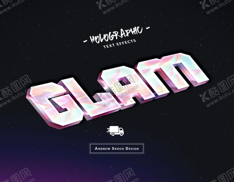 编号：36647309222324404809【酷图网】源文件下载-立体金属字体