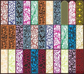 窗花镂空花纹屏风隔断雕花