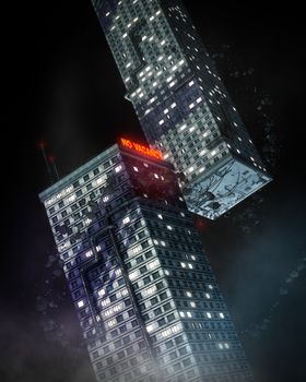 C4D特效设计科幻场景