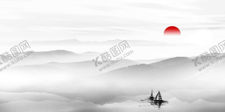 编号：27392501200351383775【酷图网】源文件下载-水墨背景