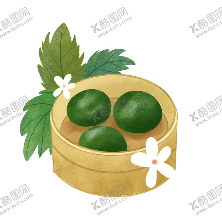 编号：67749610312202591306【酷图网】源文件下载-清明青团素材