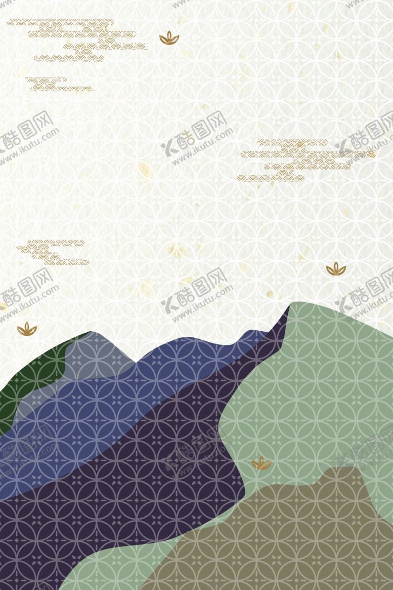 编号：13775009161353398158【酷图网】源文件下载-拼色撞色日式和风古典纹饰