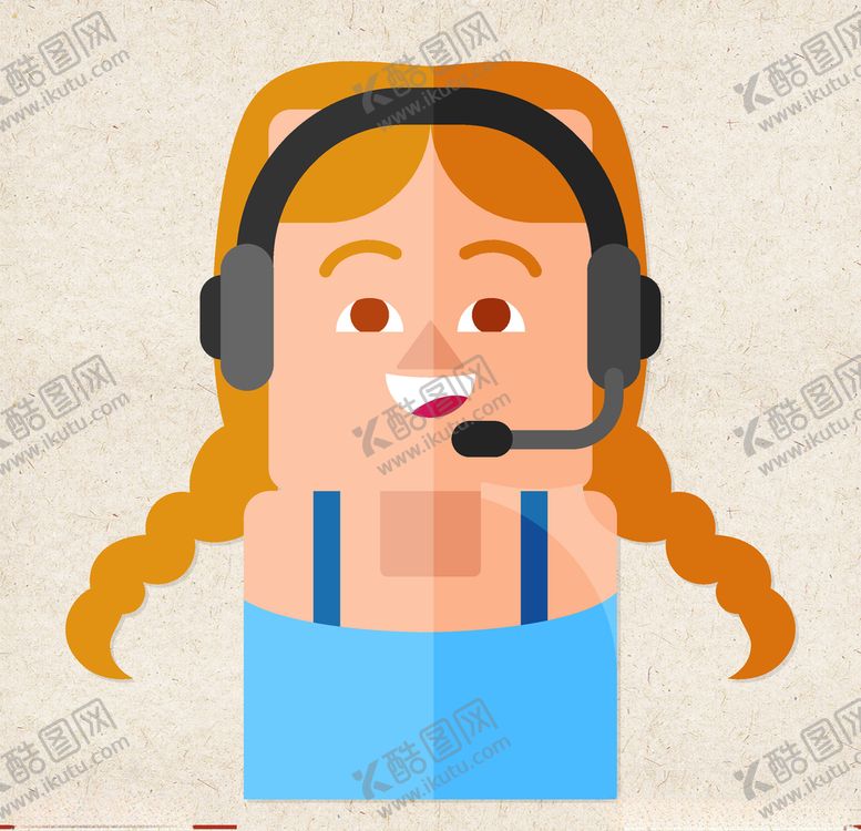 编号：77316610131823423691【酷图网】源文件下载-矢量人物扁人物职业人物