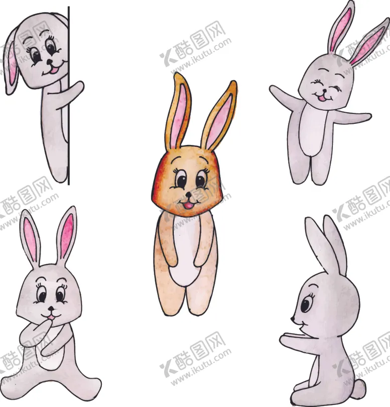 编号：80121110151504049705【酷图网】源文件下载-卡通动物