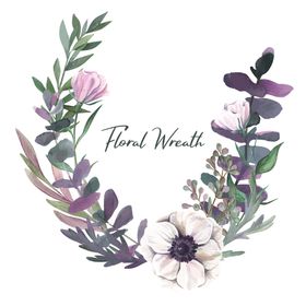 水彩花卉插画