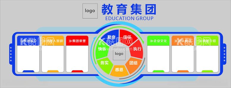 编号：72889712161038427028【酷图网】源文件下载-教育文化墙