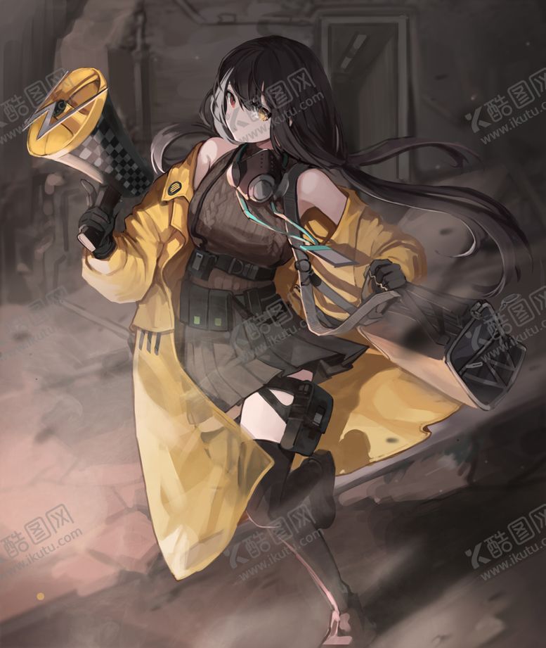 编号：68671106161330037617【酷图网】源文件下载-彩色动漫人物插画背景