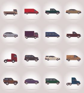 卡通货车