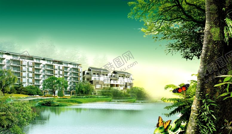 编号：53414009251902146936【酷图网】源文件下载-地产广告源文件