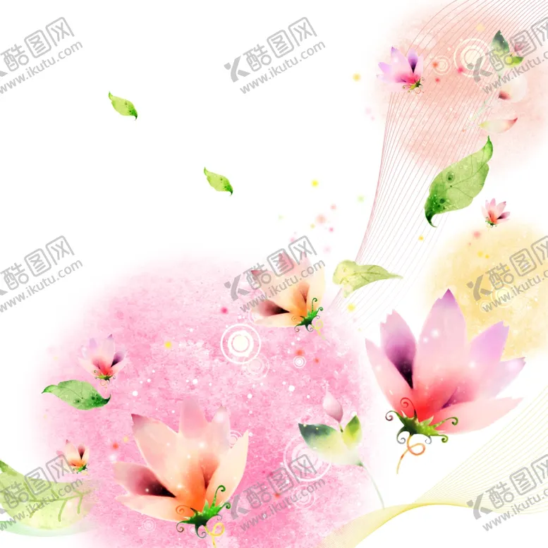 编号：87391611302103297574【酷图网】源文件下载-水彩花卉唯美挂画装饰画