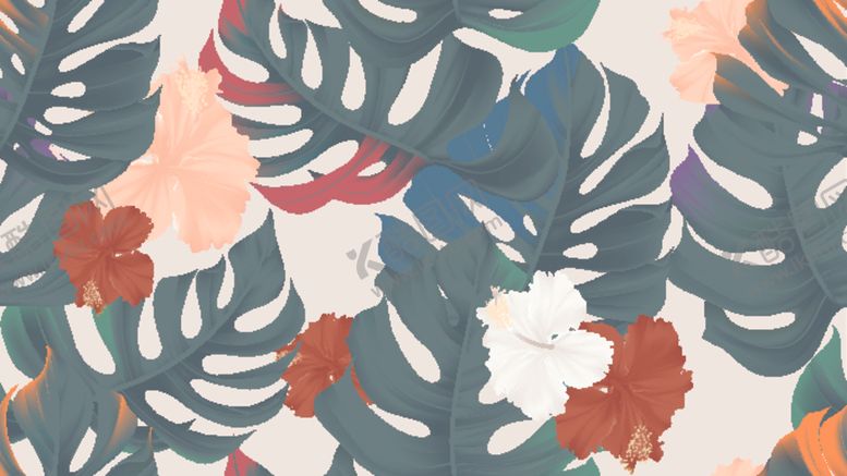 编号：16726009280341504003【酷图网】源文件下载-无缝叶子花纹