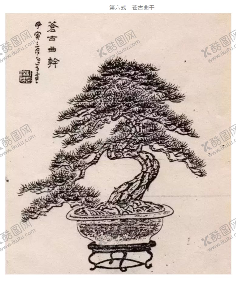 编号：40553309231056425224【酷图网】源文件下载-盆景造型一式