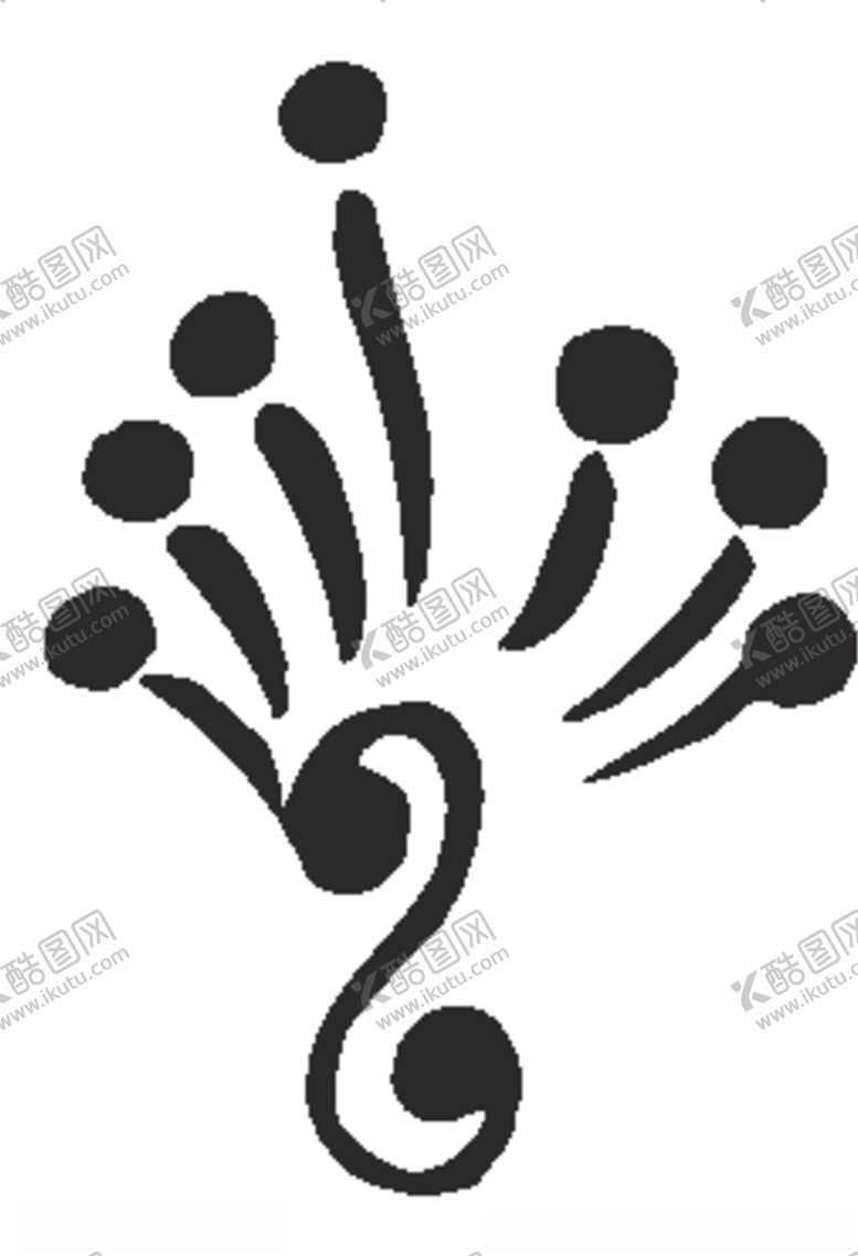 编号：11799610170640034962【酷图网】源文件下载-镂空花图案