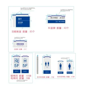 门牌洗手间电梯地产